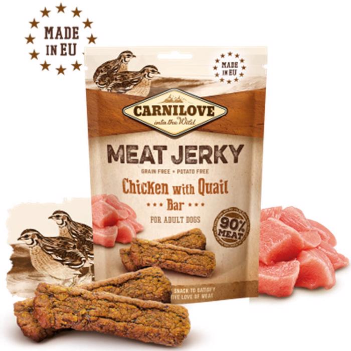 Carnilove Jerky Chicken & Quail ProteinBar With Chicken & Quail