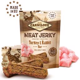 Carnilove Jerky Turkiet & Kaninfilé Proteinbar Med Turkiet & Kanin