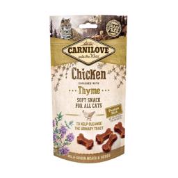 Carnilove Soft Snack Treats For Cats Chicken Thyme 50 gram