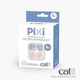 Catit PIXI Drink Fountain Clean Filters 6 PACK