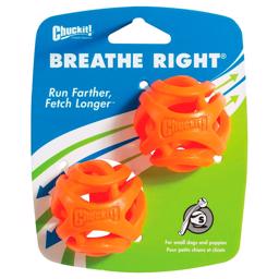 Chuckit Breathe Right Fetch Ball i Small 2 st.