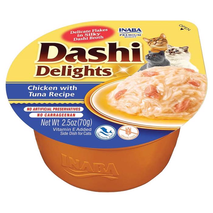 Ciao Dashi Delights Kyckling & Tonfisk Delikat kompletterande kattmat