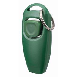 Trixie Dog Clicks and Whistle 2in1 för hundträningen i grönt