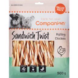 Companion Sandwich Twist Chicken Stavar VALUEPACK 500g