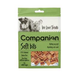 Companion Soft Bits CHICKEN & AND 100% Natural Dog Snack 80g