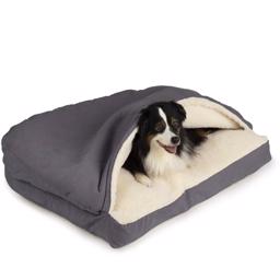 SnooZer Cozy Cave Dog Cave Rectangle Version Heather Grey