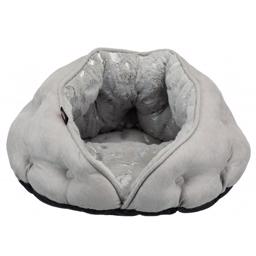 Hundar PutteHule Cuddly Cave Quiltad