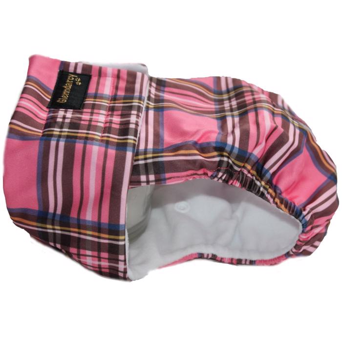 Löparbyxor GlennDarcy Design Pink Pläd Tartan