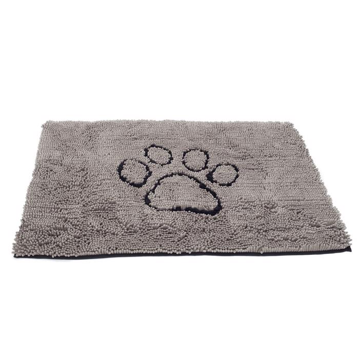 DGS Dog Matt Underlay Microfiber Grey