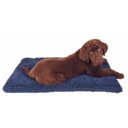 DGS Dirty Dog mikrofibermadrass för hunden Bermuda Blue