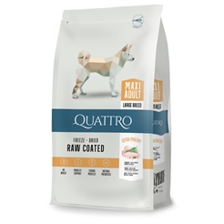 Quattro Hundfoder För Stora Vuxna Raser Maxi Adult Extra Poultry PROVSMAK 150g - DATUMVAROR