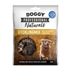 Doggy Professional Naturals 100% Nordisk Kycklingmix 100g