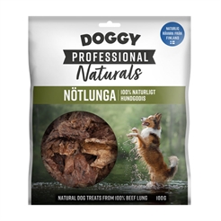 Doggy Professional Naturals 100% Nordisk Nötlunga 100g