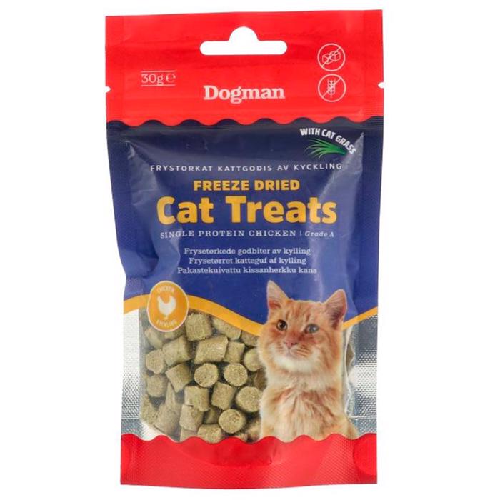 Dogman Cat behandlar Frystorkade kycklingbitar 30g