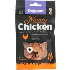 Dogman Cats Treats Chicken Strips 30g