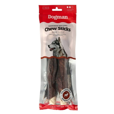 Dogman TUGG Tuggpinnar Med Hjort Inlindad 2 st MEDIUM