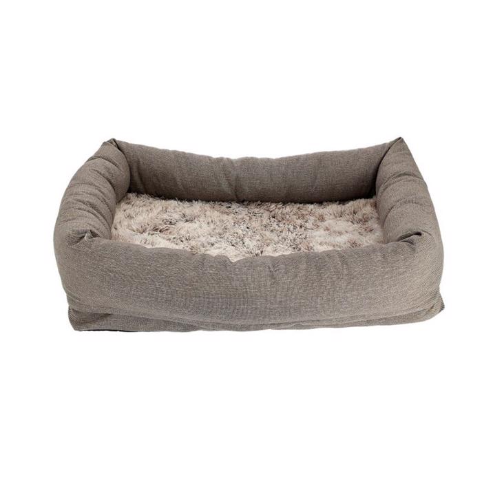 Dogman Hundsäng Klassisk fyrkantig Memory Foam Beige