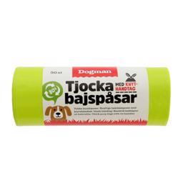 Dogman Høm Høm Fartpåsar Med Handtag Lime 50 st