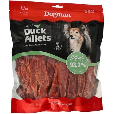 Dogman Meaty Duck Andfilé Skivor 800 gram MegaPack