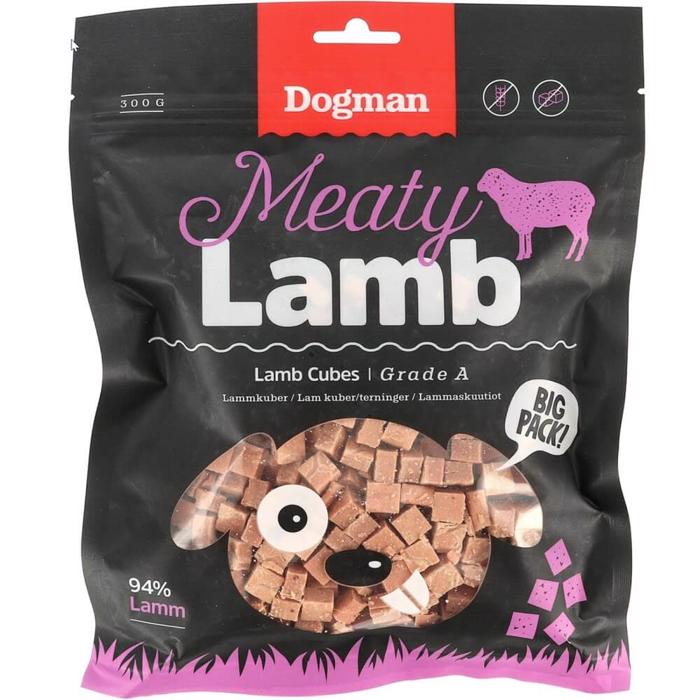 Dogman Lamb Cubes Lyxiga Godbitar 300g