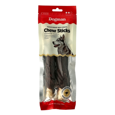 Dogman TUGG Tuggpinnar Med Struts Omsvept Runt 2 st MEDIUM