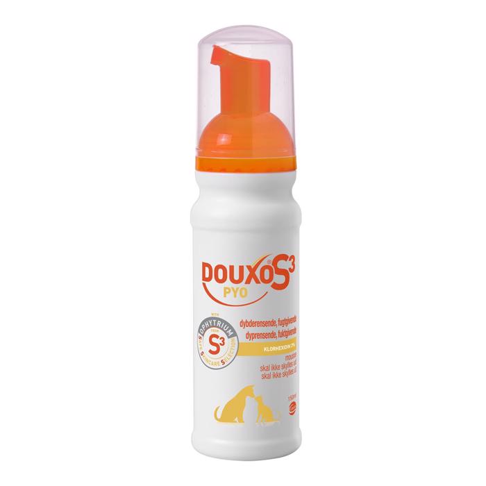 Douxo S3 Pyo Mousse med ophytrium & klorhexidin 3% 150ml
