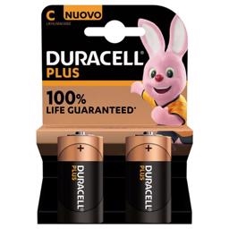 Duracell Batterier Modell C - 2-pack LR14/C Plus Alkaline