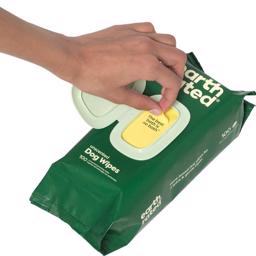 Jordklassade Eco Friendly Wipes Neutral 100 st. Hundens rengöringsduk