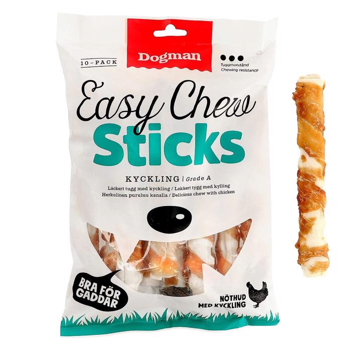 Dogman Easychew Sticks with Chicken 10st 470g 17,5cm