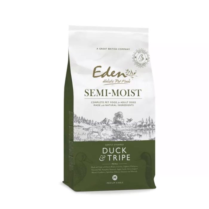 Eden Holistic Dog Food Semi-Moist Duck and Tripe NEW