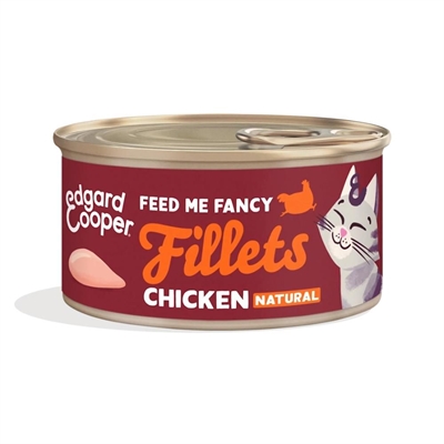 Edgard Cooper CAT Feed Me Fancy Fileter med Kyckling 70g