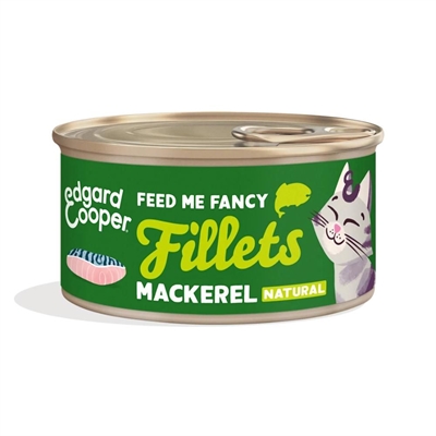 Edgard Cooper CAT Feed Me Fancy Fileter med Makrill 70g