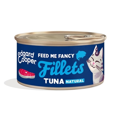 Edgard Cooper CAT Feed Me Fancy Fillets Tuna Natural 70g