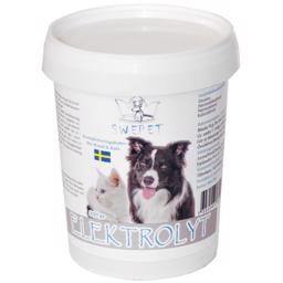 Svepta elektrolyter för hund och katt skapar salt- och vätskebalans 350g