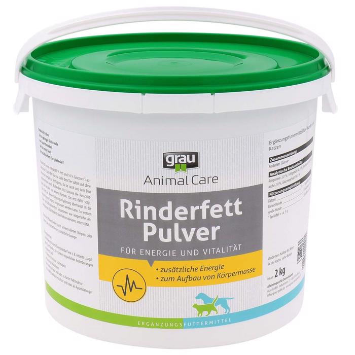Grau Nötköttfett Pulver för Hunden För Extra Energi och Näring 2kg