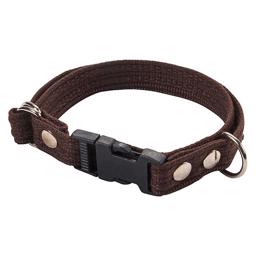 Fenriz Webbing Klickahalsband i BRUNT