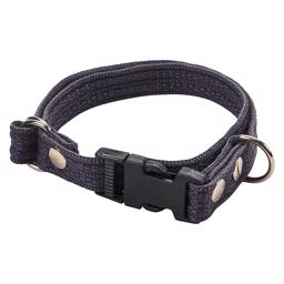 Fenriz Webbing Click Halsband i GRÅ