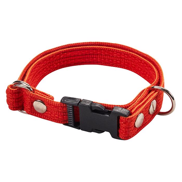 Fenriz Webbing Klickahalsband i ORANGE