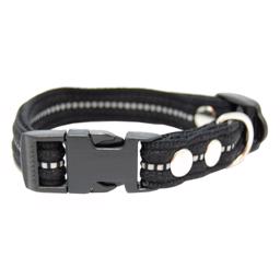 Fenriz Webbing Click-krage i SVART med REFLEX