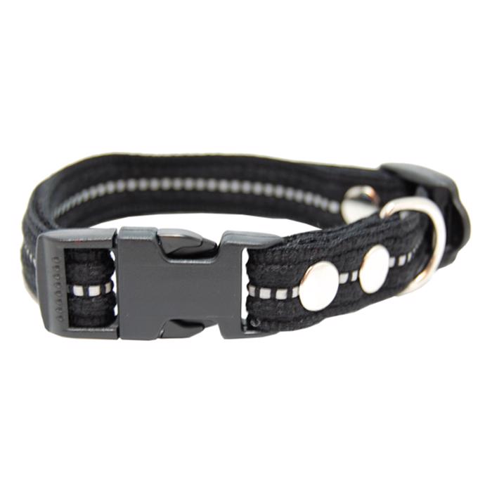 Fenriz Webbing Click-krage i SVART med REFLEX