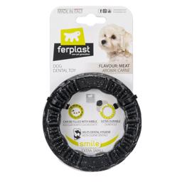 Ferplast Smile Dog Dental Ring Rengör tänderna med aktivering XSMALL