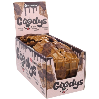 Goodys Waffle Snacks Skäm bort hunden med läcker kycklingvåffla 1 st Large