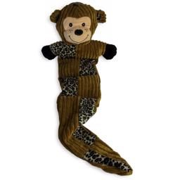 PartyPets FlatHeads Teddy Bears With Cool Sounds & Mysig BRUN 80cm
