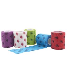 Kruuse Fun Flex Pet Bandage Högkvalitativ flexibel 7,5 cm