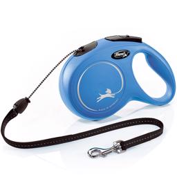 Flexi New Classic Cord Line Blue M 8 Meter Max 20 Kg