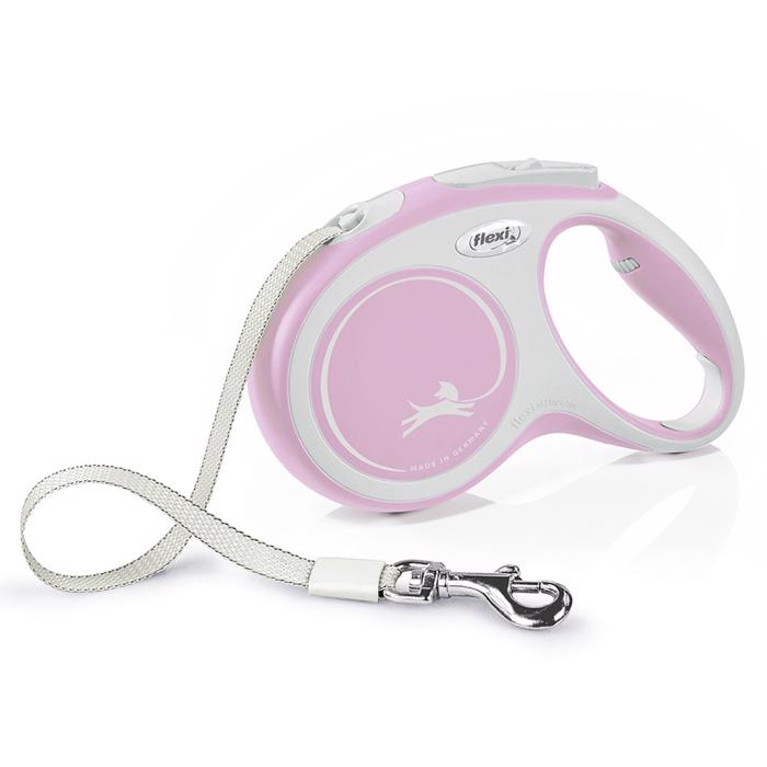 Flexi New Comfort Band Line Pink M 5 Meter Max 25 Kg