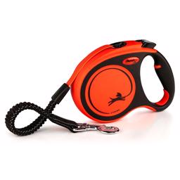 Flexi Xtreme Flexline Med Integrerad Stötsäker Orange 5M 65kg