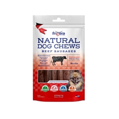 Frigera Natural Dog Chews Snack Korvar 12cm 5st NÖT