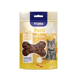 Frigera Semi Moist Soft Grain Free Dog Treats with Duck 165g