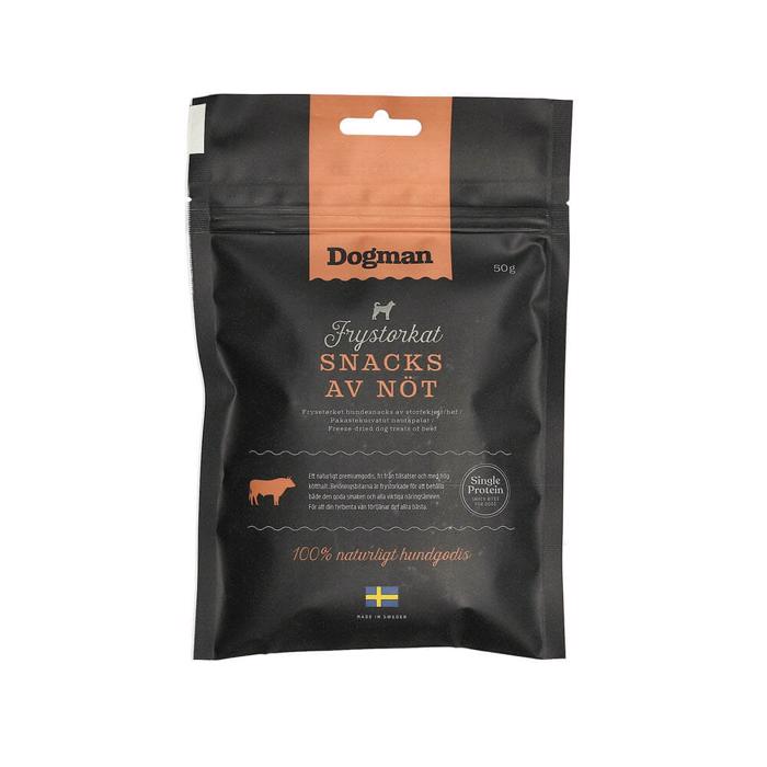 Dogman 100% naturligt hundgodis Nötkött 50g